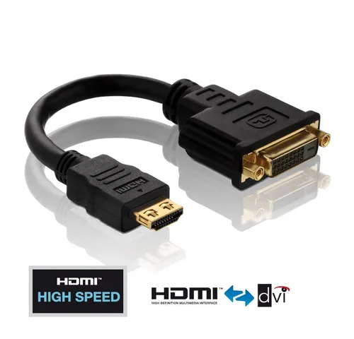 PureLink PureLink® - HDMI/DVI Adapter - PureInstall 0,10m Video-Adapter