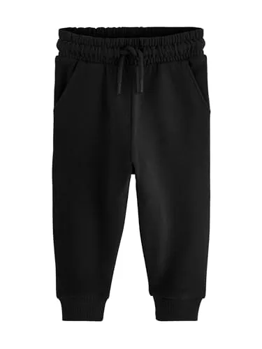 NEXT Jungen Schmale Passform Weiche Jersey-Jogginghose Schwarz 98-104