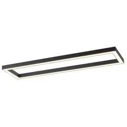Paul Neuhaus LED Deckenleuchte Pure-Lines - Minimalistische LED Deckenleuchte mit stufenlos dimmbaren Licht und CCT-Farbsteuerung für individuelles Lichtambiente – ideal für Wohnzimmer, Flur oder Schlafzimmer.
