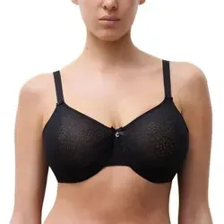 Chantelle Minimizer-BH Magnifique - Eleganter Bügel BH mit Minimizer Effekt - Funktionsunterwäsche: Minimizer-BH mit gemoldeten Cups aus stilvollem Jaquard-Gewebe für perfekten Komfort und nahtlose Träger.