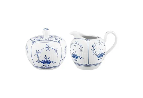 Seltmann Weiden Amina Milch- & Zucker-Set 2-teilig (groß) Strohblume - Elegantes 2-teiliges Milch- & Zucker-Set von Seltmann Weiden. Hochwertiges Porzellan, spülmaschinen- und mikrowellengeeignet. Ideal für stilvolle Kaffeetafeln und harmonische Tischarrangements.