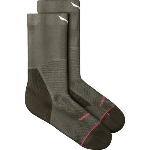 Salewa Herren Eagle Light Crew Socken (Größe 39 , beige)