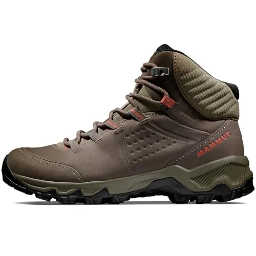Mammut Nova IV Mid GTX Women - Wasserdichte Wanderschuhe für Damen - Wanderschuhe mit GORE-TEX Membran für trockene Füße und griffiger Vibram-Sohle für sicheren Halt auf jedem Terrain – ideal für anspruchsvolle Wanderungen.