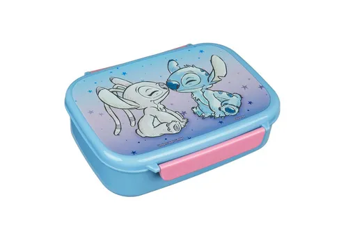 Disney Lunchbox Brotdose blau Kinder Pausenbox für Alltag Freizeit und unterwegs, (Packung)