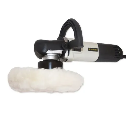 Duke-Handel Exzenter Poliermaschine 710 W - Poliermaschine für Rechts- und Linkshänder mit 710 Watt Leistung und stufenloser Regelung von 2500 bis 6800 U/min. Ideal für professionelle Polierarbeiten, reduziert Überhitzung des Lacks um 80%.