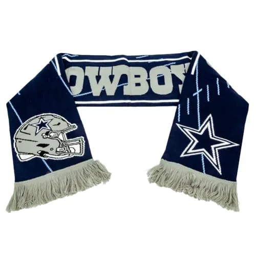 Dallas Cowboys NFL Schal Fanschal Scarf ** Team HD Knitted Jaquard Scarf ** in 145 x 20 cm