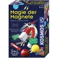 KOSMOS FunScience - Magie der Magnete, spannendes Experimentierset für Kinder ab 8 Jahren mit 9 faszinierenden Versuchen und Fun Facts