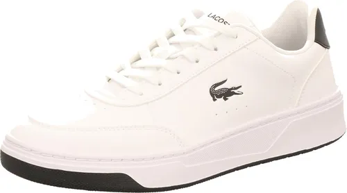 Lacoste Herren-Sneaker Court Pro Weiß-Schwarz, UK Größe 12 in schwarz von Lacoste