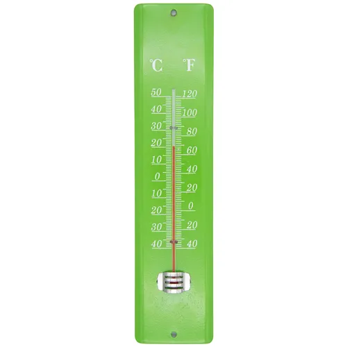 Thermometer Innenthermometer Außenthermometer Balkon Innen Außen Metall Groß XL