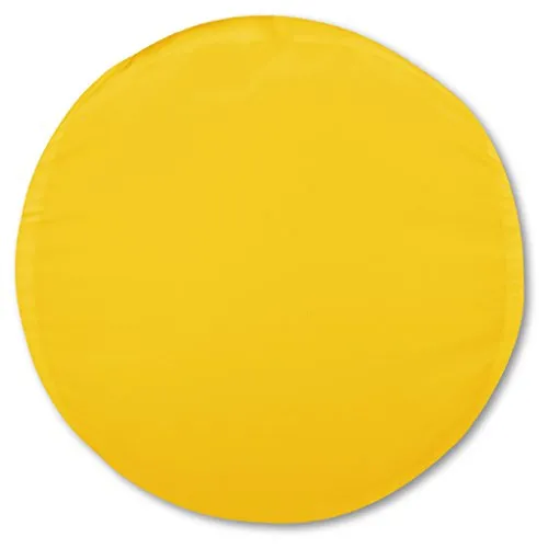 Bestlivings Kissenbezug Gelb (Ø 60 cm) mit verdecktem Reißverschluss - viele Größen und Farben