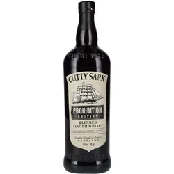 Cutty Sark Prohibition Edition Blended Scotch Whisky 50% Vol. 0,7l - Whisky mit kraftvollem Charakter, inspiriert von der Prohibition. Ideal pur oder in Cocktails, bietet intensive Aromen von Gewürzen und Vanille.