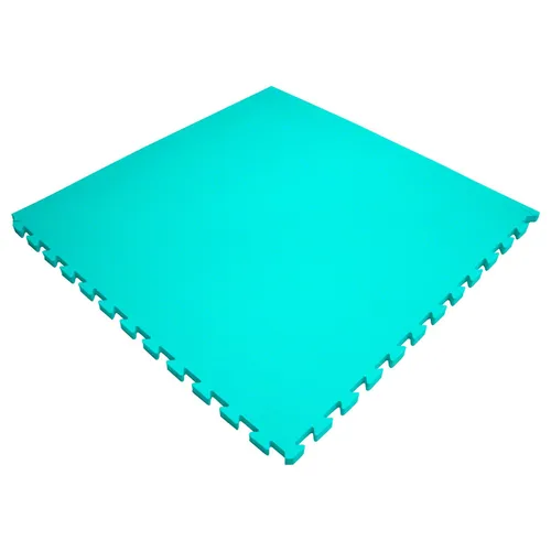 Vario-Top Gymnastikmatte 100x100 cm - Rutschfest und Ideal für Fitness - Sportmatte für Unisex Erwachsene, rutschfest und perfekt für Fitness, Yoga und Training. Größe: 100x100 cm, Material: EVA-Schaum, inklusive zwei Randleisten.