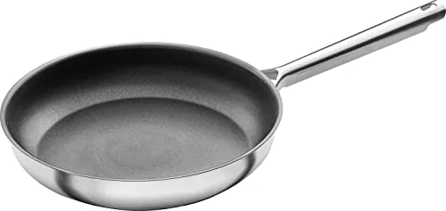 ZWILLING TrueFlow Bratpfanne 24 cm - Hochwertige Pfanne mit innovativer PTFE-Antihaftbeschichtung für müheloses Braten. Induktionsgeeignet und energiesparend dank SIGMA Classic + Boden.