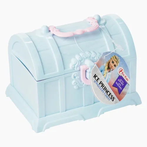 Toi-Toys Eisschmuck in Schatzkiste mit Licht und Schall