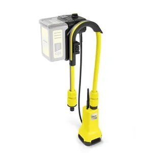 Fasspumpe BP 2.000-18 Barrel - Akku-Betriebene Wasserpumpe mit flexibler Fassrandbefestigung und integriertem Vorfilter für nachhaltige Gartenbewässerung ohne Stromanschluss