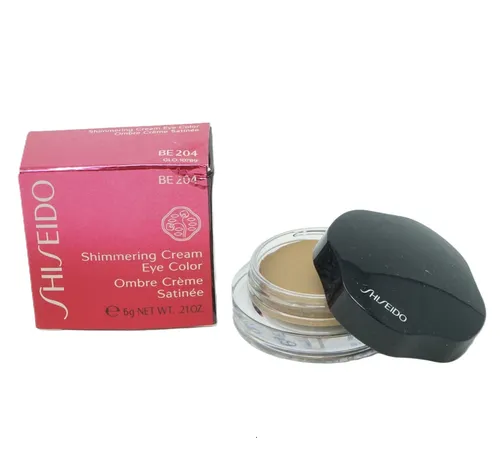 SHISEIDO Lidschatten Shimmering Cream Eye Color Ombre 6g BE204 - Hochpigmentierter Lidschatten in schimmerndem Farbton, ideal für kreative Augen-Make-ups. Perfekt für einen strahlenden Look.