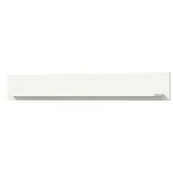 xonox.home Wohnzimmer Jam Wandboard - Schweberegal in Weiß - Schweberegal für stilvolle Raumgestaltung: Praktischer Stauraum für Bücher und Deko in modernem Design, ideal für jedes Wohnzimmer.