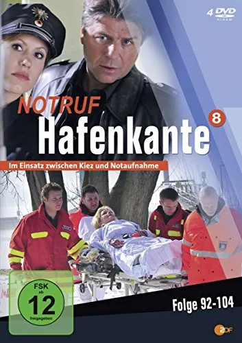Notruf Hafenkante 8 - Folgen 92-104 [4 DVDs] - Spannende Kriminalfälle aus Hamburg, ideal für Fans der Serie und perfekt zum Binge-Watching.