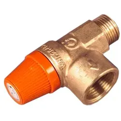 Bosch Sicherheitsventil 3,0 bar TTNR: 7100064 - Thermostate, schraubbares Sicherheitsventil für zuverlässigen Druckschutz in Heizsystemen, ideal für sichere Anwendungen