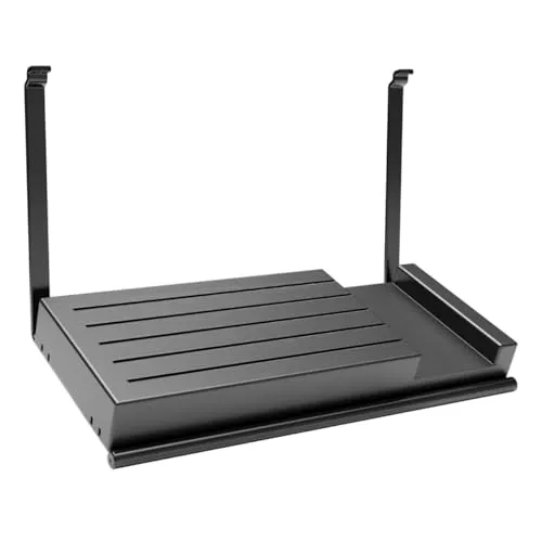 Kesseböhmer Linero style Messerhalter schwarz 352 x 150 x 256 mm - Unbestückte Messerblöcke, flexible und ästhetische Lösung für Ihre Küche mit einfachem Zugriff von beiden Seiten und Magnetbefestigung.