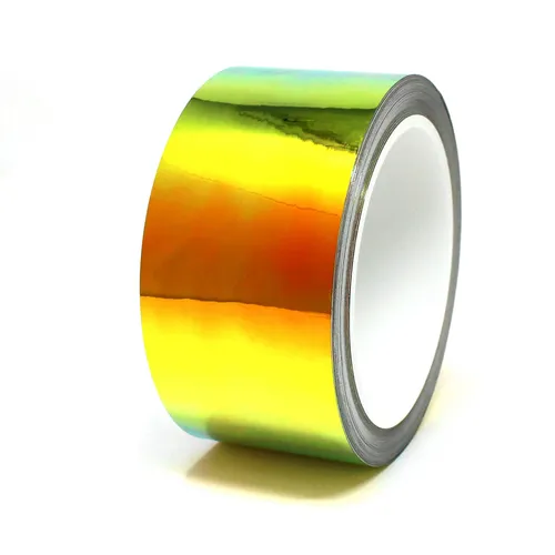 10m Zierstreifen 30mm Flip Flop Grün/Orange Folie Auto Motorrad Dekorstreifen