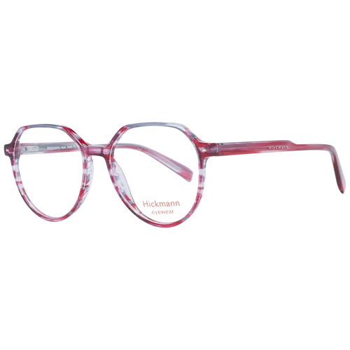 Ana Hickmann Damenbrille HI6236 E02 51 in Rot - Stylische Damenbrille im runden Design mit robustem Acetat-Rahmen. Inklusive Original-Etui, ideal für modebewusste Trägerinnen.