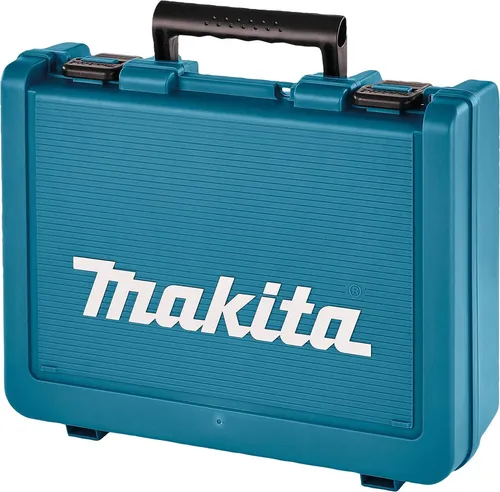 Makita Transportkoffer 158597-4 - Werkzeugkoffer für den sicheren Transport von Makita Akku-Bohrschraubern und Schlagbohrschraubern, robustes Kunststoffdesign für Langlebigkeit und optimalen Schutz.