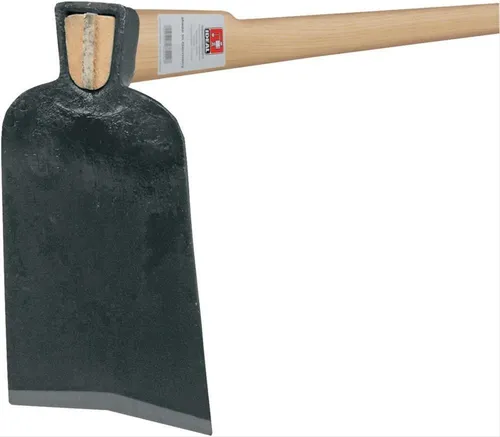 Idealspaten Ulmer Hacke geschmiedet mit Eschestiel 1350 mm Größe 0