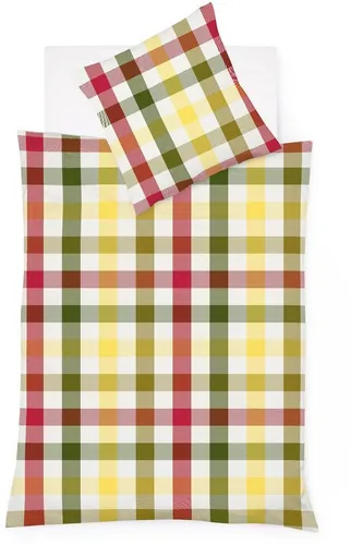 Fleuresse Edelflanell Bettwäsche Lech Karo 155x200 cm von fleuresse
