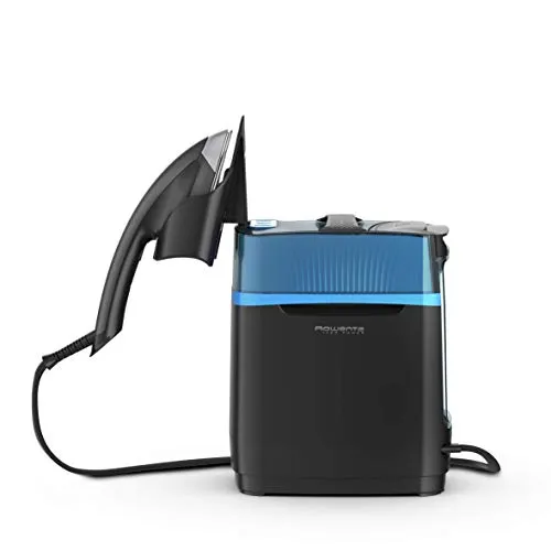 Rowenta Steam Unit Ixeo UR1910 Dampfreiniger, Hochdruck-Dampfbürste, ultraleichter Kopf, Dampfstoß bis zu 200 g/min, Druck 5,8 bar, Dampfstrahl und desinfiziert, Kunststoff, keine Angaben