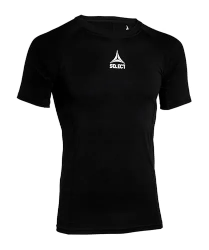 Select Herren Funktionsshirt Kurz, Black, XXL - Funktionsunterwäsche aus speziellem Stretchmaterial mit verstärkten Flachnähten für optimalen Tragekomfort und ausgezeichnete Haltbarkeit.