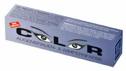 Comair Color Augenbrauen- und Wimpernfarbe blauschwarz 15 ml