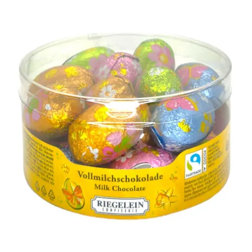 Riegelein Schokolade Ostereier 18 Stk (250g)