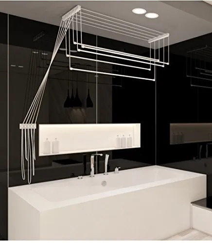 KS Handel 24 NEUHEIT!! WÄSCHETROCKNER 1,20 m DECKENTROCKNER WÄSCHESTÄNDER WÄSCHE TROCKNER! Clothes Dryer!