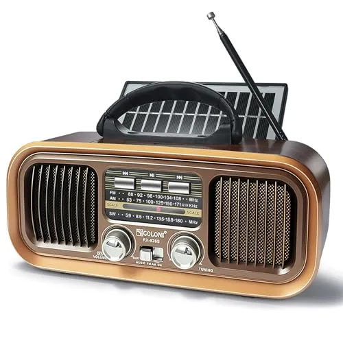 Retro Bluetooth Radio Klein mit hervorragendem Empfang