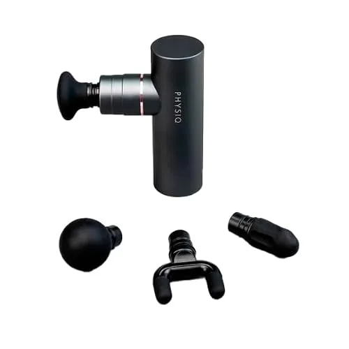 PHYSIQ Massagepistole Massagegerät Nackenmassagegerät Pistole | Kopfmassagegerät Massage Gun Rückenmassagegerät | Massagegerät Rücken Nacken Massager Faszien Machine Gun