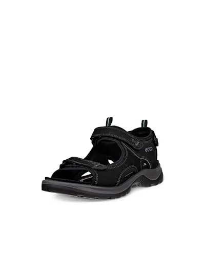 ECCO Damen Offroad Sandalen, Schwarz, 40 EU - Wanderschuhe mit ECCO Premium-Leder und innovativer FLUIDFORM Technologie für besten Komfort und Flexibilität. Ideal für Abenteuer in der Natur mit stabiler Gummilaufsohle für optimale Griffigkeit.