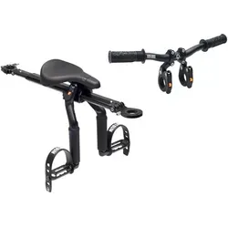 Kids Ride Shotgun Pro 2.0 MTB Front Kindersitz, schwarz