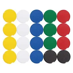 Facetterand-Magnet MAULpro Ø 20 mm, 0,3 kg, 20 St.