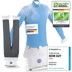 CLEANmaxx automatischer Hemdenbügler PRO STEAM in weiß von MAXXMEE