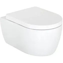Wand-Tiefspül-WC Seja 365 x 330 x 550 mm, spülrandlos, Keramik, weiß - 93 242 26