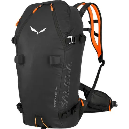 Salewa Randonnée 32L-Rucksack, Schwarz - Rucksack für Bergsteigen und Ski Mountaineering mit 32 l Volumen, Dry Back Contact-Tragesystem für trockenen Rücken und 60% reißfester ROBIC-Gewebe für extreme Langlebigkeit.