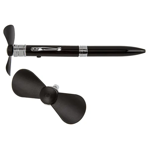 Kugelschreiber Ventilator Lüfter mit Batterien Kuli ca. 16 cm Sommer Gimmick