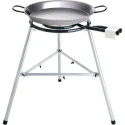 Gastro-Catering-Grill mit 3-Ring-Brenner - Dreibein- & Schwenkgrills, ideal für professionelle Caterings mit höhenverstellbarem Ständer für optimale Flexibilität beim Grillen.