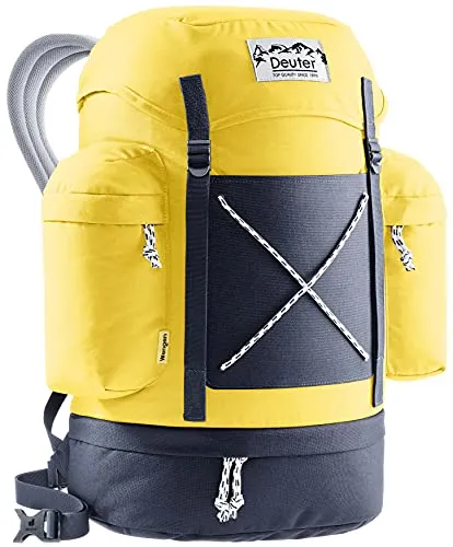 Deuter Wengen corn-ink Rucksack - Alltags-Rucksäcke im 80er-Jahre-Design, nachhaltig aus 100% recycelten PET-Flaschen und mit ergonomischem Tragesystem für hohen Tragekomfort, ideal für Uni- und Freizeitaktivitäten.