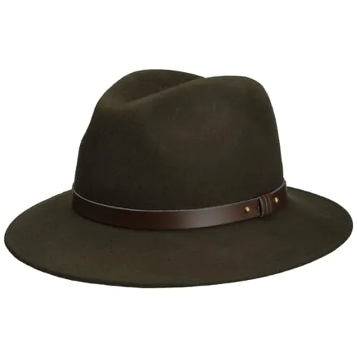 LIERYS Rollhut Herren Filzhut mit Lederband