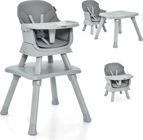 COSTWAY 6-in-1 Babyhochstuhl von Costway