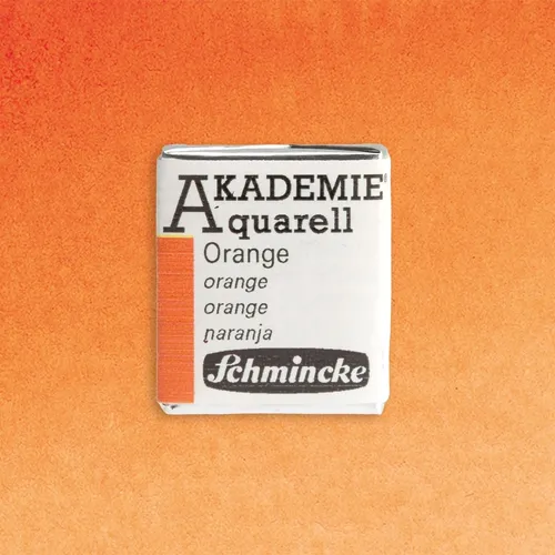 AKADEMIE Aquarell 1/2 Napf orange Schmincke - Nr. 330