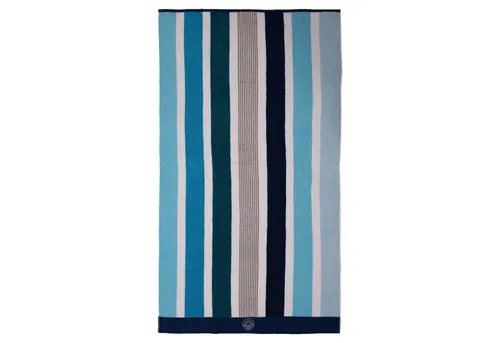 Depotex Strandtuch Streifen Blau in blau von Depotex