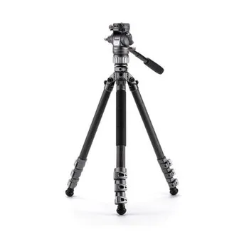 Produktbild Tilta  VT05 Reise-Video-Fluidkopf mit 3-stufigen Stativbeinen aus Kohlefaser (5KG)  Space Gray